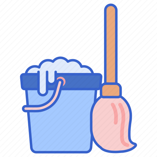 Mop, bucket, sopa, cleaning icon - Download on Iconfinder