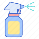 spray, bottle, cleaning
