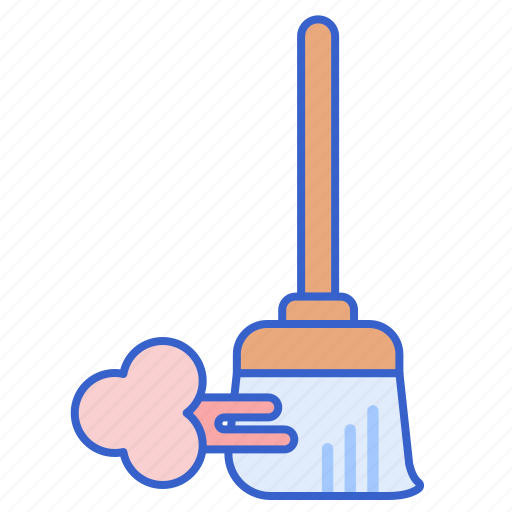 Sweep, broom, cleaning icon - Download on Iconfinder