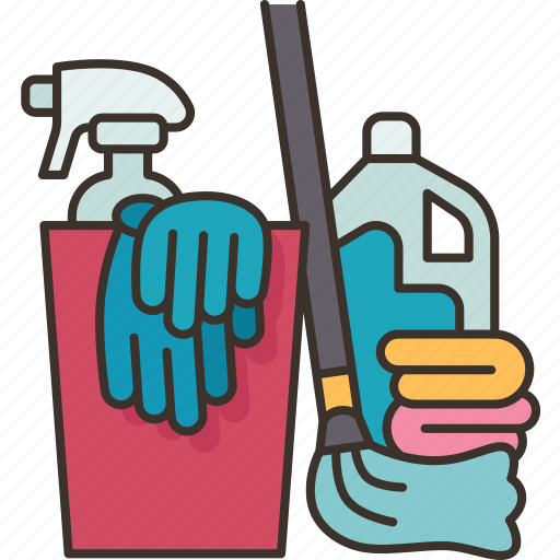 Cleaning, bucket, housework, wash, equipment icon - Download on Iconfinder