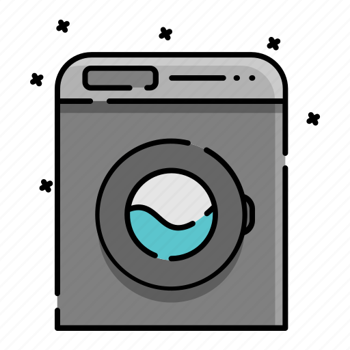 Cleaning, housekeeping, laundry, machine, wash, washing, washing machine icon - Download on Iconfinder