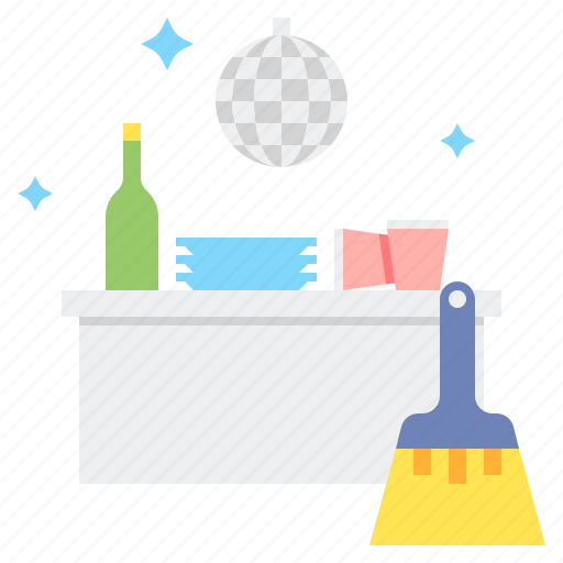 After, party, cleanup, celebration icon - Download on Iconfinder
