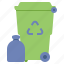 garbage, trash, bin, recycle 