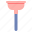 plunger, cleaning, clean 