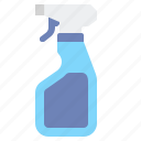 spray, bottle, cleaning