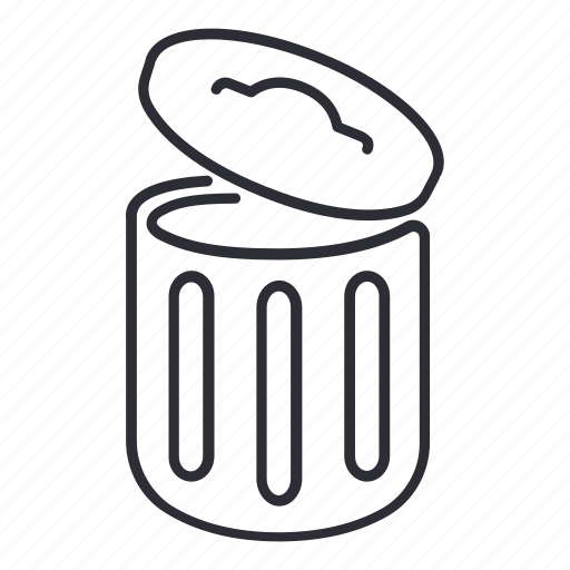 Bin, can, garbage, litter, rubbish, trash, waste icon - Download on Iconfinder