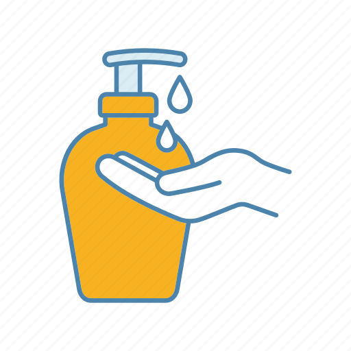 Antibacterial, disinfection, gel, hand, hygiene, liquid, soap icon - Download on Iconfinder