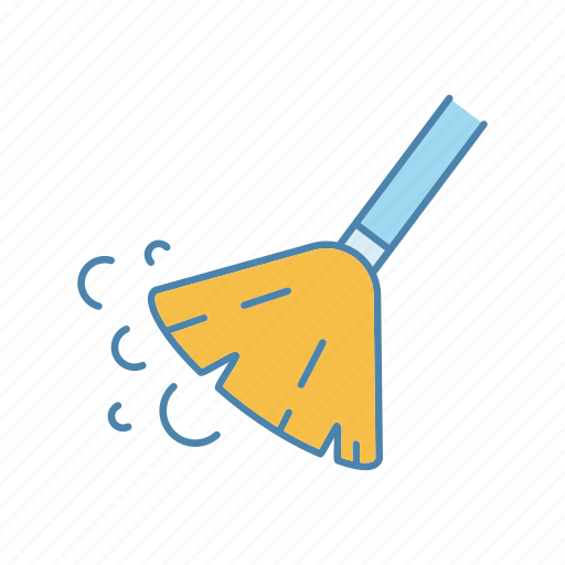 Broom, clean, cleaning, floor, service, sweeping, tidy icon - Download on Iconfinder