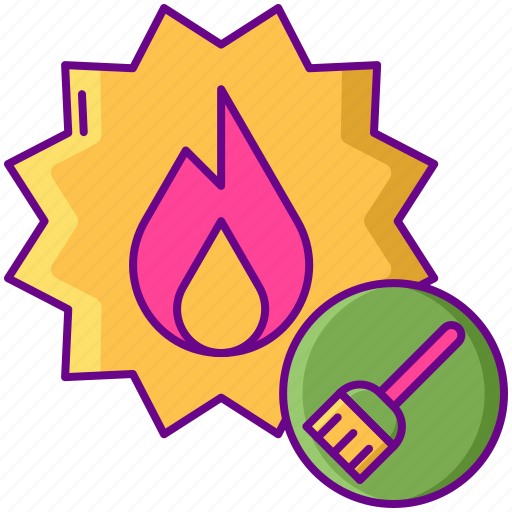 Fire, damage, cleaning icon - Download on Iconfinder