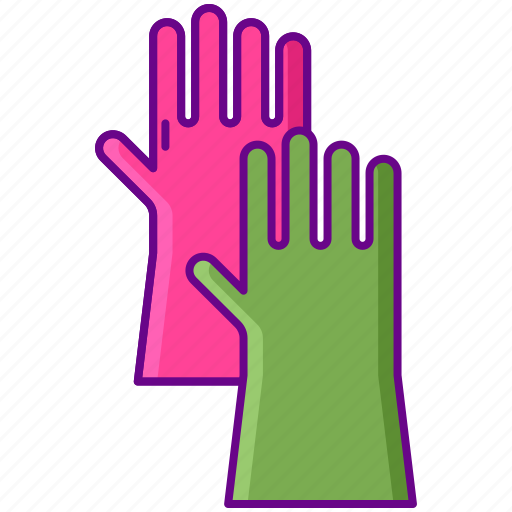 Latex, gloves, cleaning icon - Download on Iconfinder