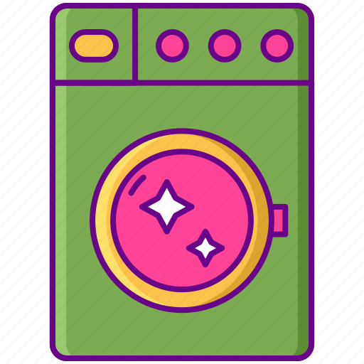 Laundry, washing, machine icon - Download on Iconfinder