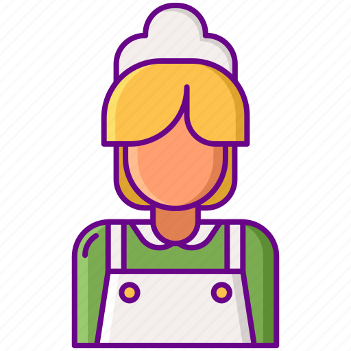 Maid, profession, cleaning icon - Download on Iconfinder