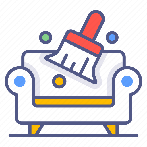 Sofa, households, belongings, furniture, cleanings, furnishings, couch icon - Download on Iconfinder