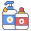 hygiene products, antiseptic, sanitizer, alcohol, hygiene, clean, medical 