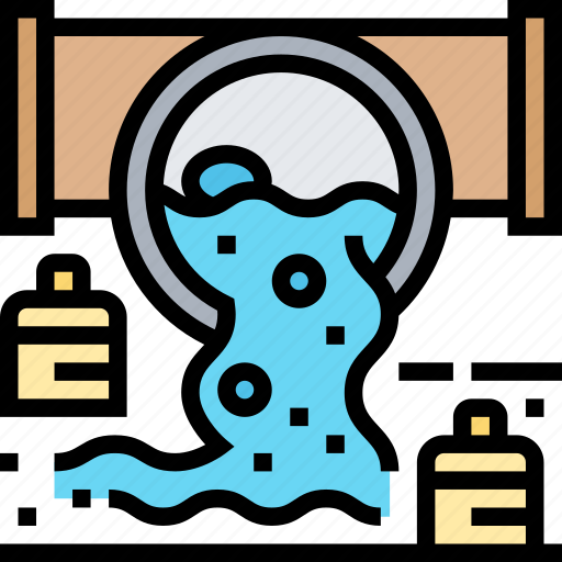 Sewage, pipe, drainage, wastewater, pollution icon - Download on Iconfinder