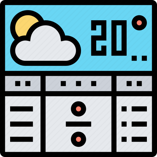 Weather, forecast, report, prediction, meteorological icon - Download on Iconfinder