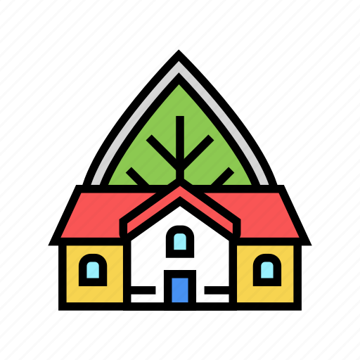 Greenhouse, building, climate, change, environment, pollution icon - Download on Iconfinder