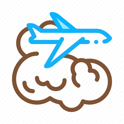 Change, climate, clouds, ecology, flies, global, plane icon - Download on Iconfinder
