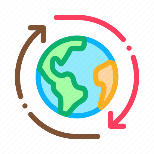 Change, climate, ecology, global, planet, rotation, warming icon - Download on Iconfinder