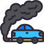 car, pollution, emission, transportation, contamination 