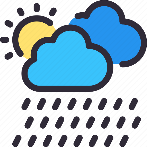 Rain, cloud, weather, cloudy, rainy icon - Download on Iconfinder