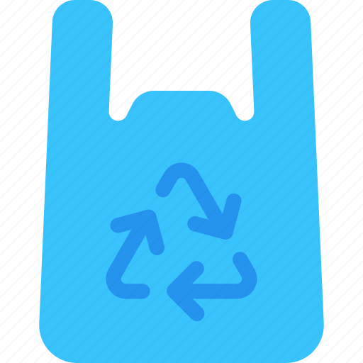 Plastic, bag, recycle, shopping, eco icon - Download on Iconfinder