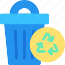 trash, can, bin, recycle, recycling, garbage