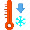 weather, freezing, termometer, cold, temperature