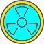 atomic, burn, dangerous, nuclear, radioactive, warning 