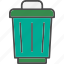 bin, delete, dump, garbage, recicle, remove 
