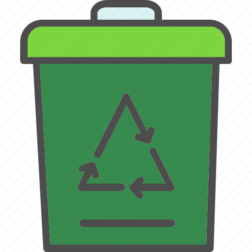 Bin, delete, empty, full, recycle, remove icon - Download on Iconfinder