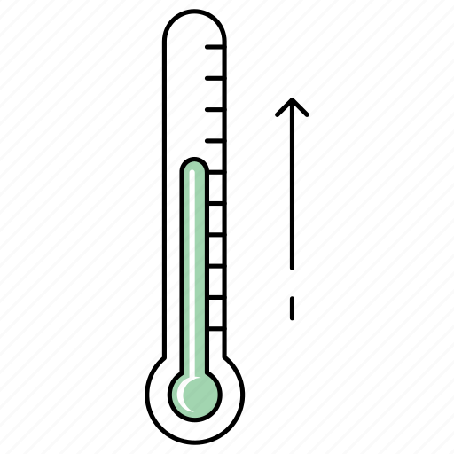 Climate, crisis, hot, rising, temperature, thermometer, weather icon - Download on Iconfinder