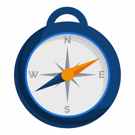 Camp, camping, compass, direction, travel icon - Download on Iconfinder