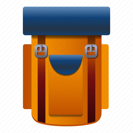 Trekking, bag, hiking, backpack, rucksack, back icon - Download on Iconfinder