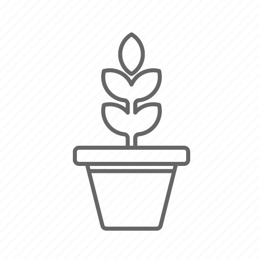 Agriculture, farm, organic, plant, pot icon - Download on Iconfinder