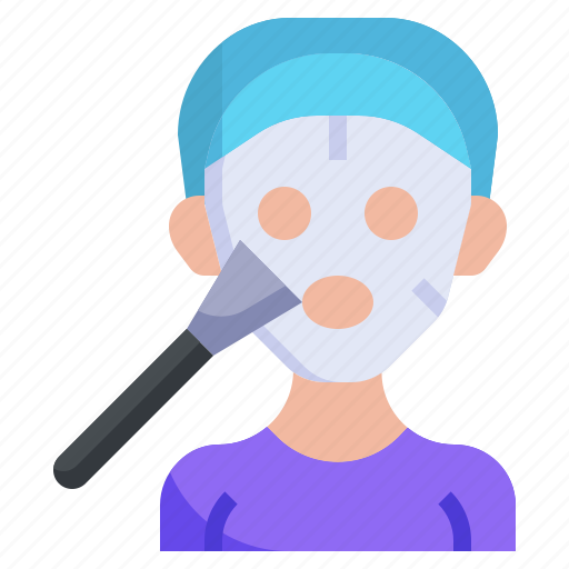 Treatment, beautiful, clinic, woman, brush icon - Download on Iconfinder