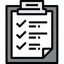 agenda, business, checklist, clipboard, document, file, report, task 