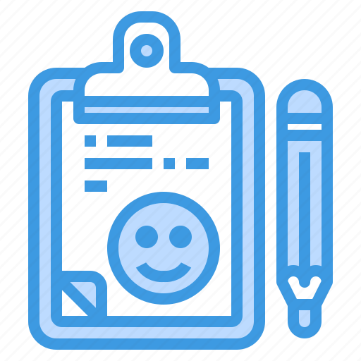 Board, check, clipboard, list, pad, smile icon - Download on Iconfinder
