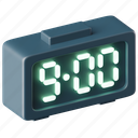 digital clock, alarm-clock, digital, smart-clock, digital-timer, alarm, timer, schedule, watch, clock, time