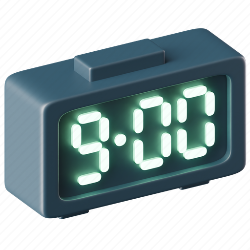 Digital clock, alarm-clock, digital, smart-clock, digital-timer, alarm, timer icon - Download on Iconfinder