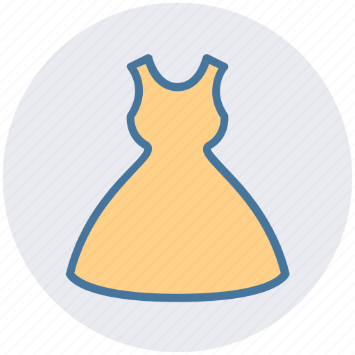 Clothes, cotton frock, fashion, frock design, girl dress little girl, girl frock icon - Download on Iconfinder