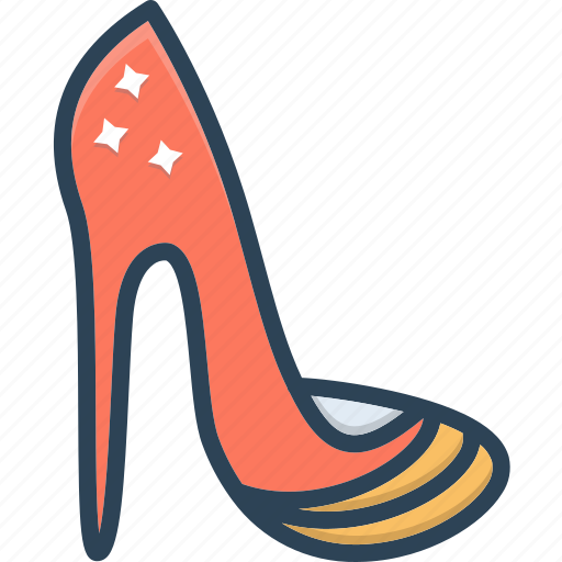 Female, footwear, heels, high, high heels, sandal, shoes icon - Download on Iconfinder