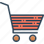 cart, purchase, shopping, trolley 