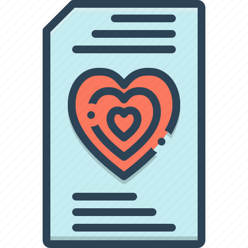 Document, letter, message, paper, wishlist icon - Download on Iconfinder