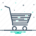 cart, purchase, shopping, trolley