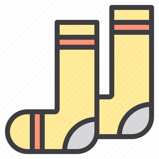 Clean, clothes, fashion, garment, sock icon - Download on Iconfinder