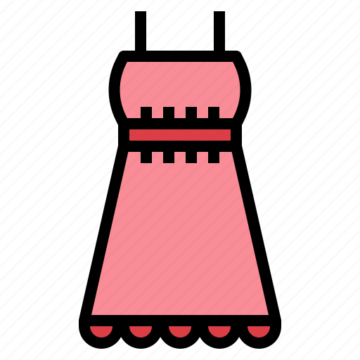 Clothing, dress, femenine, garment icon - Download on Iconfinder