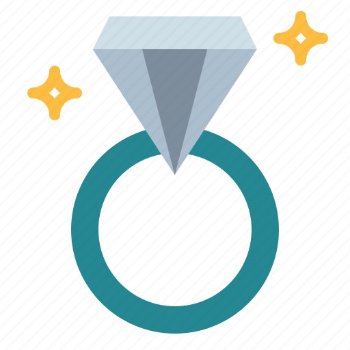Diamond, engagement, jewel, ring icon - Download on Iconfinder
