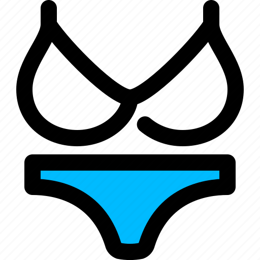 Binkini, bra, panty, swimwear icon - Download on Iconfinder