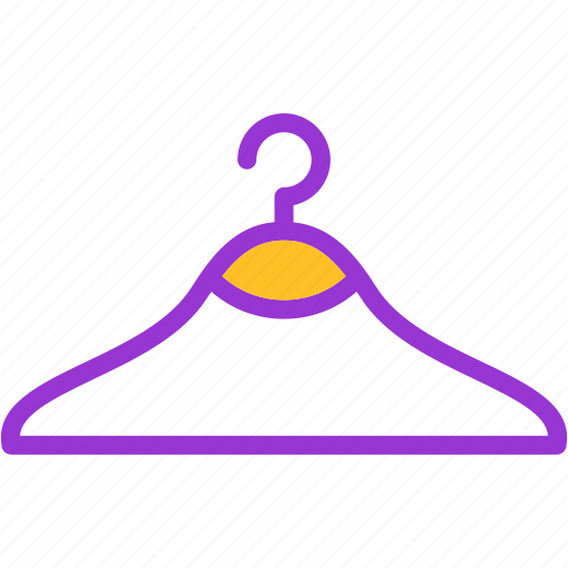 Clothes, hanger, laundry, restroom, towel icon - Download on Iconfinder